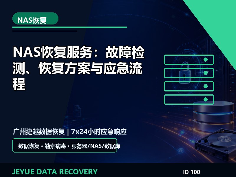 NAS恢复服务：故障检测、恢复方案与应急流程
